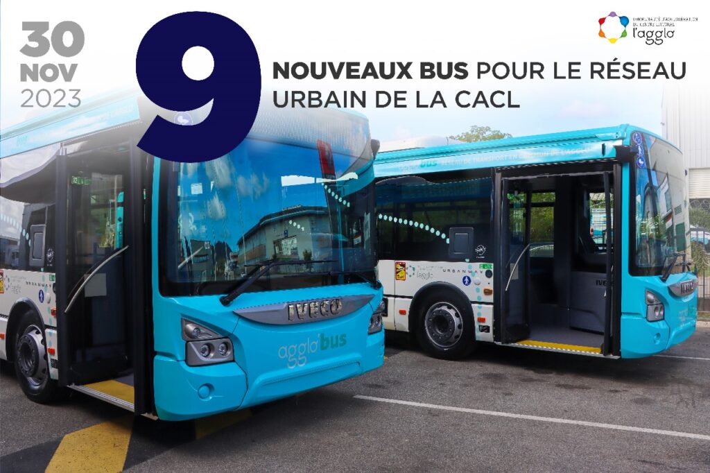 9 nouveaux bus