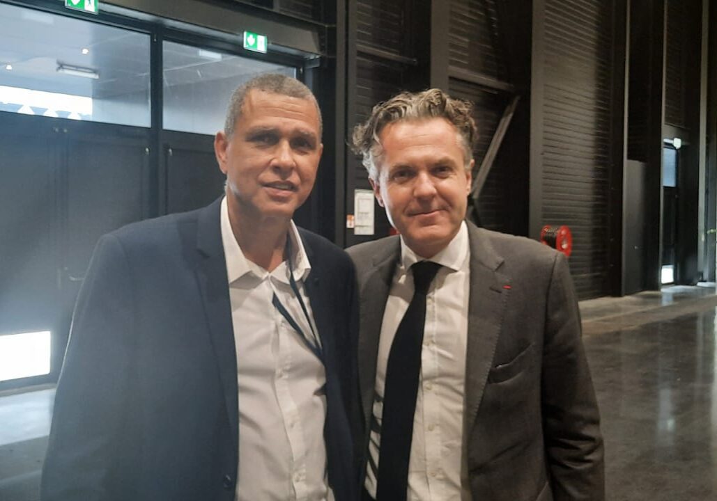 En marge des tables rondes de la convention, Claude Plenet s'est entretenu avec Christophe Béchu, Ministre de la Transition écologique et de la Cohésion des territoires de France